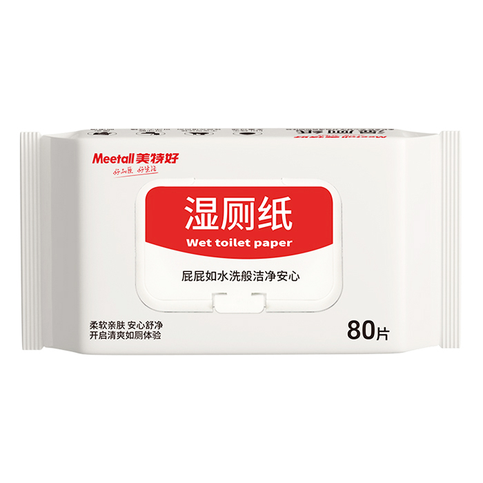 Meetall厕用湿巾（湿厕纸）80片