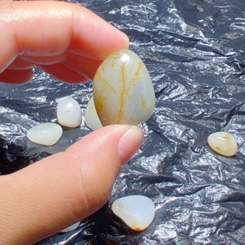 和田玉（子料）未镶嵌颈饰14.5克