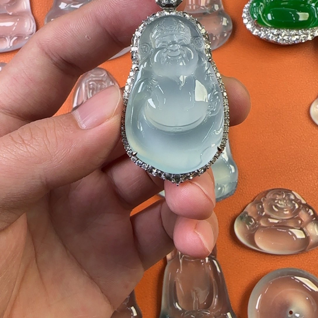 定制翡翠未镶嵌天然