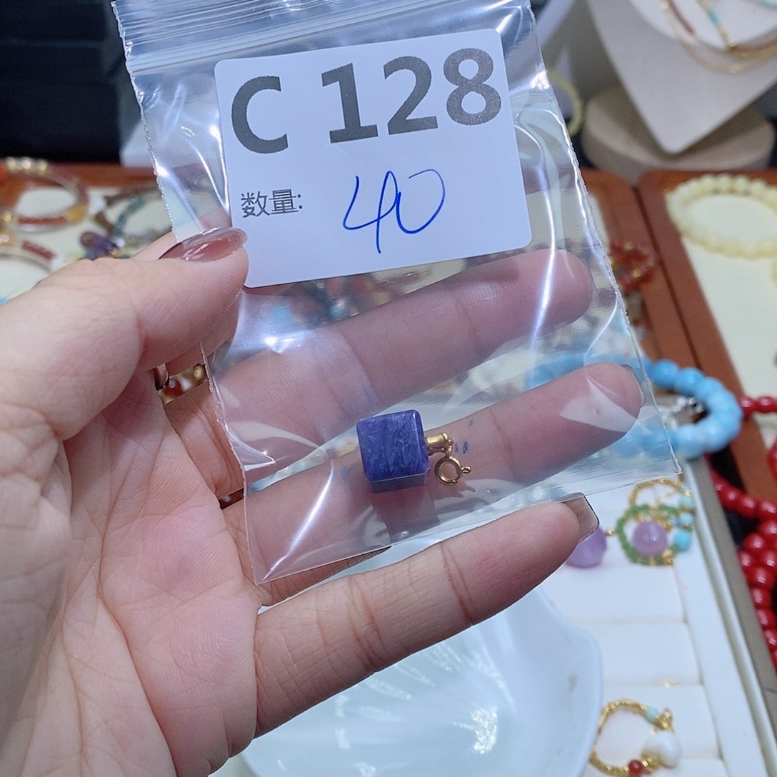 水晶珠宝半成品银S925镶嵌夏*?C128