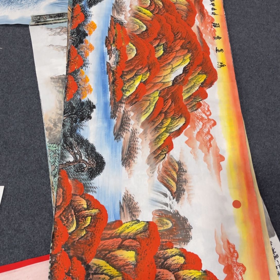 国画处理作品看好再拍哦