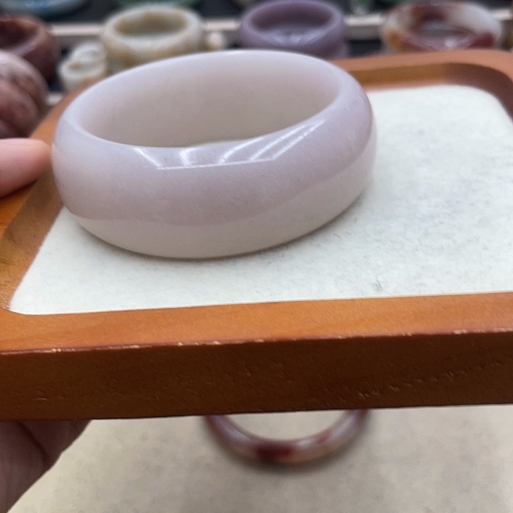 石英质玉圈口57未镶嵌