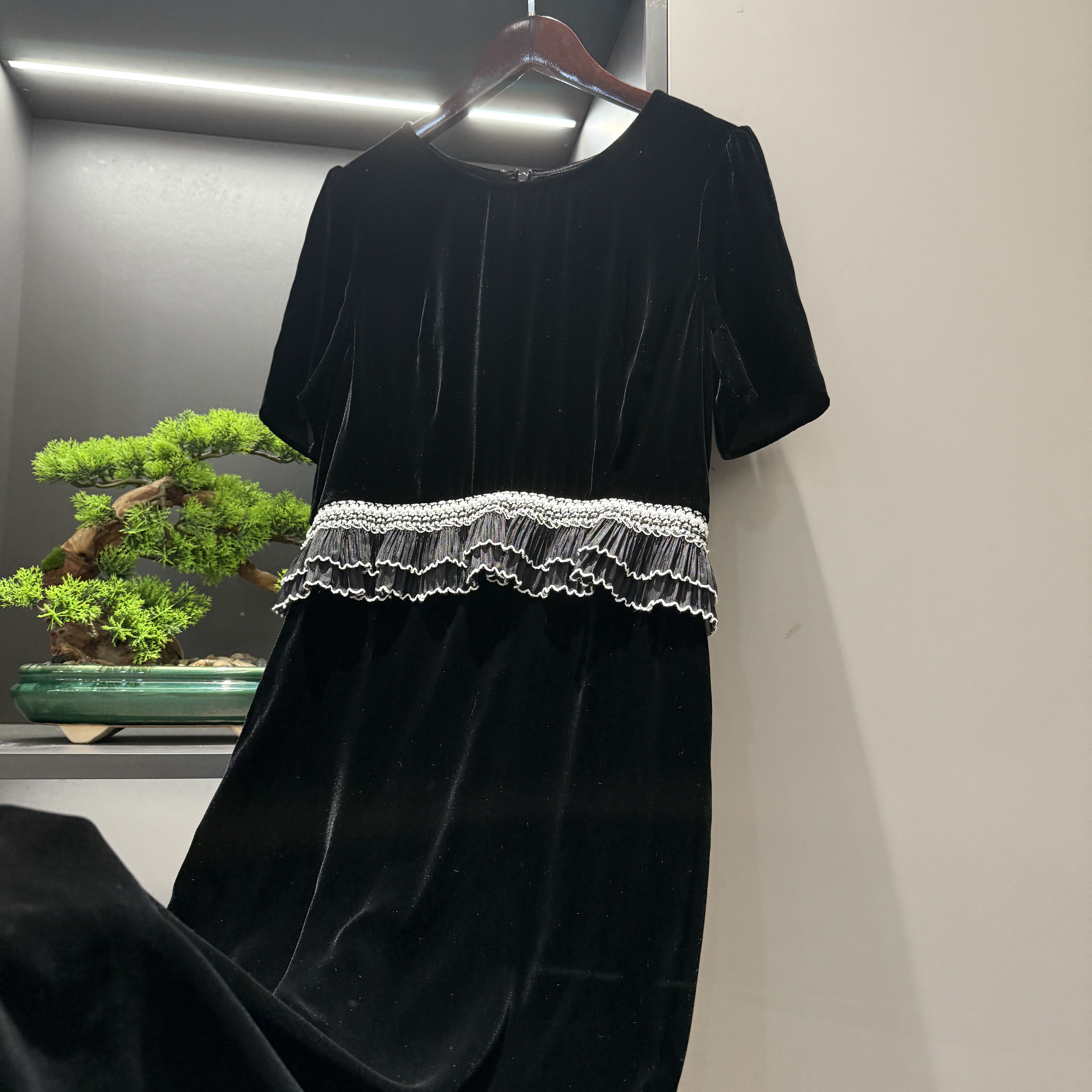 【倾城】中式连衣裙复古改良夏季女装气质宽松连衣裙5389