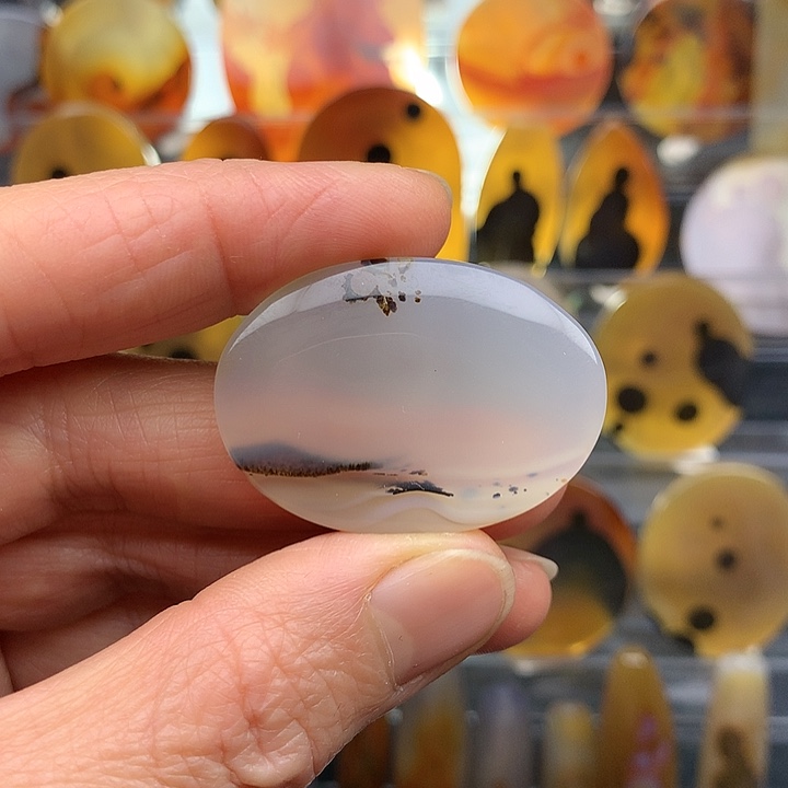 玛瑙/玉髓颈饰未镶嵌31