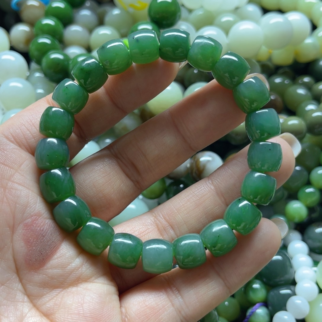 和田玉手链未镶嵌