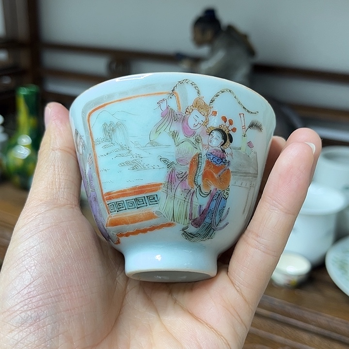 要***光摆件陶精美的陶瓷摆件……