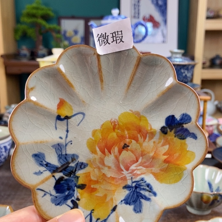 瓷片手工制作工艺精湛等特点