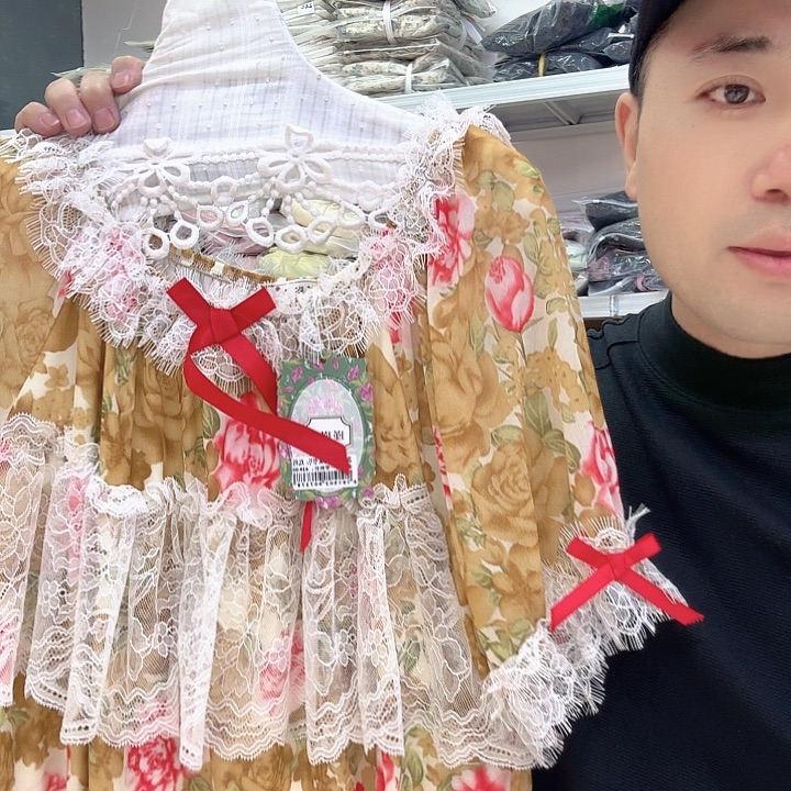 三醋酯纤维宫廷风家居服