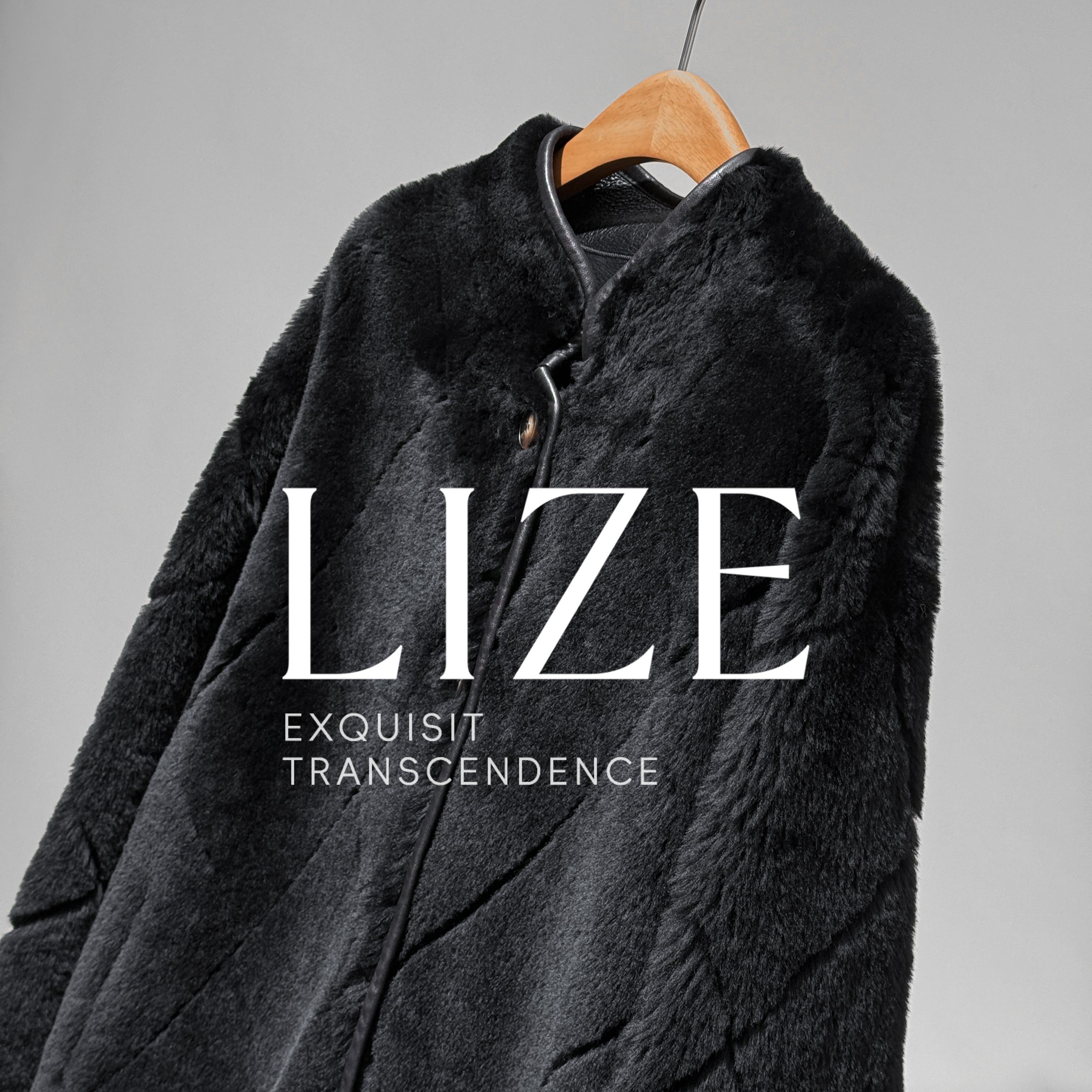 LIZE「黑金蒂安娜L0213」嵿奢美利奴羊皮毛一体.菱形毛茸皮草外套