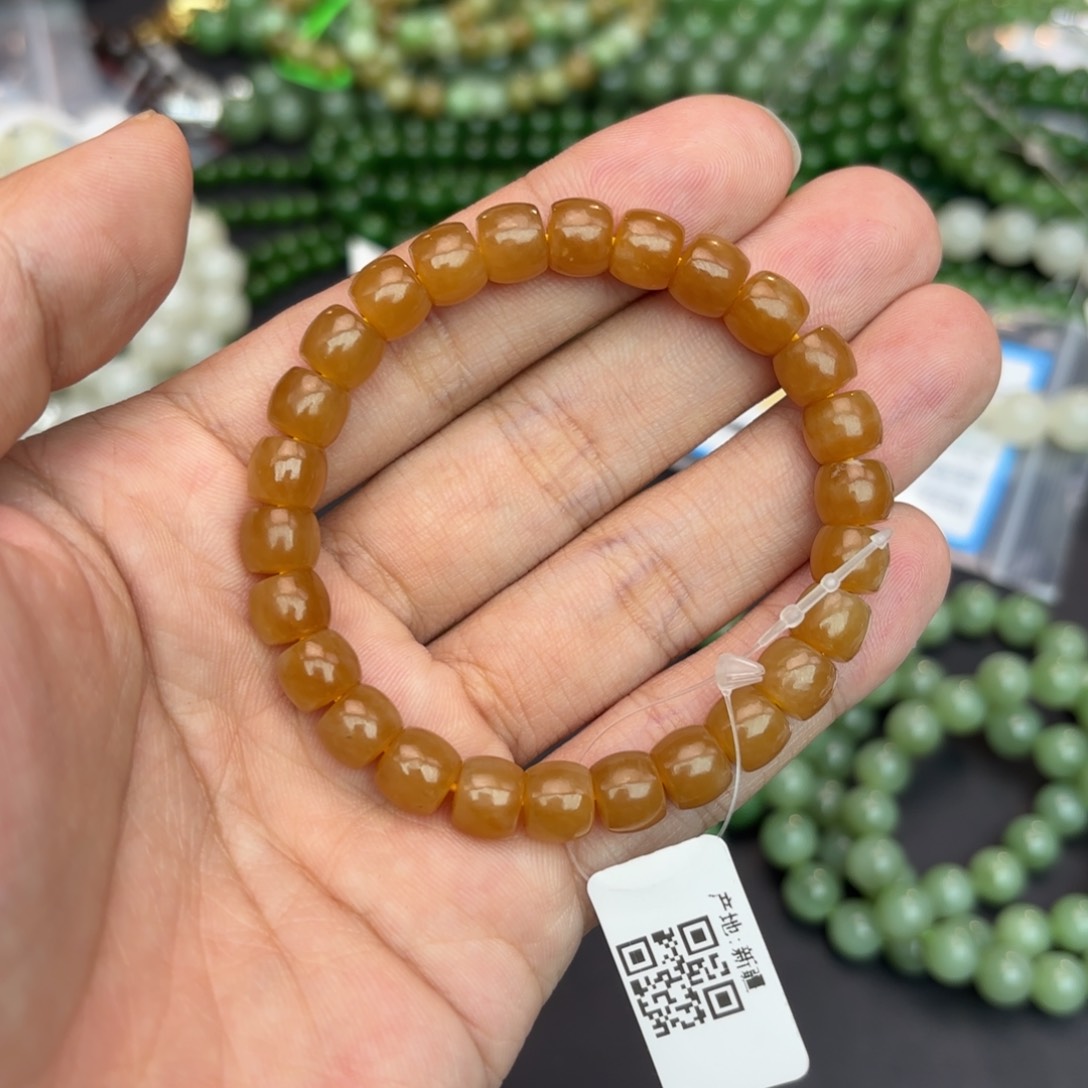 和田玉手链未镶嵌