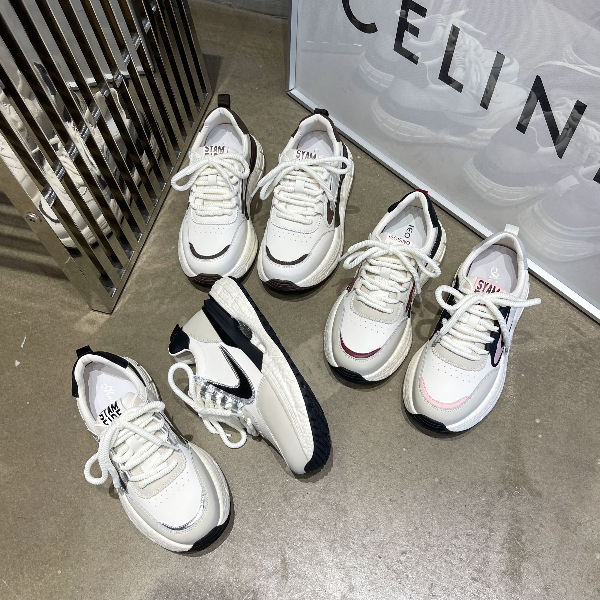 3309佳龙佳专柜撤柜断码处理真皮女鞋新款休闲时尚舒适运动鞋