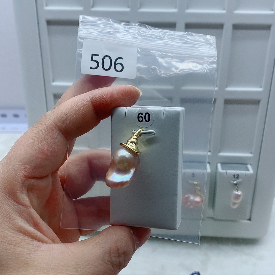 吊坠(不含链)合金淡水珍珠