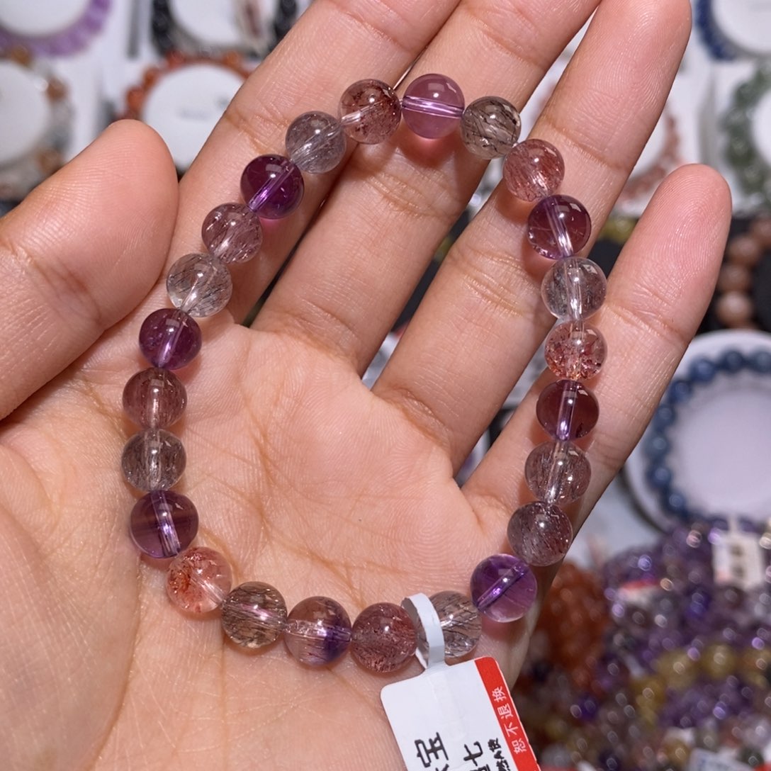 【闪购商品】水晶手链未镶嵌*️仙女超七7.8mm