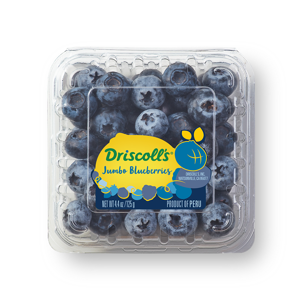 Driscoll's 秘鲁超大蓝莓 125g(果径20mm)