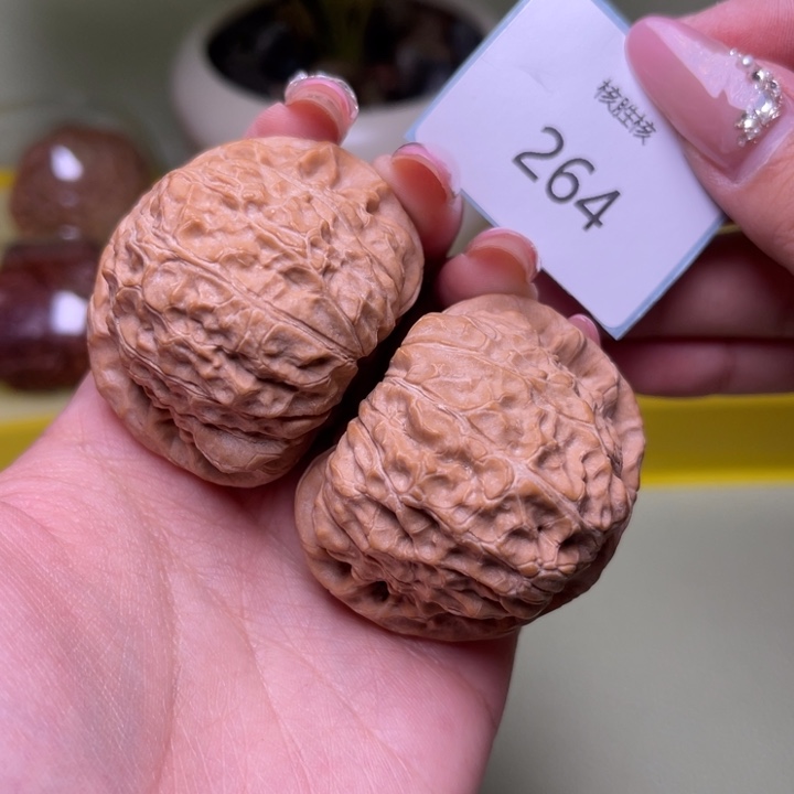 文玩核桃把件45尺全品南瓜264