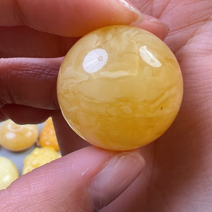 蜜蜡颈饰未镶嵌蜜蜡