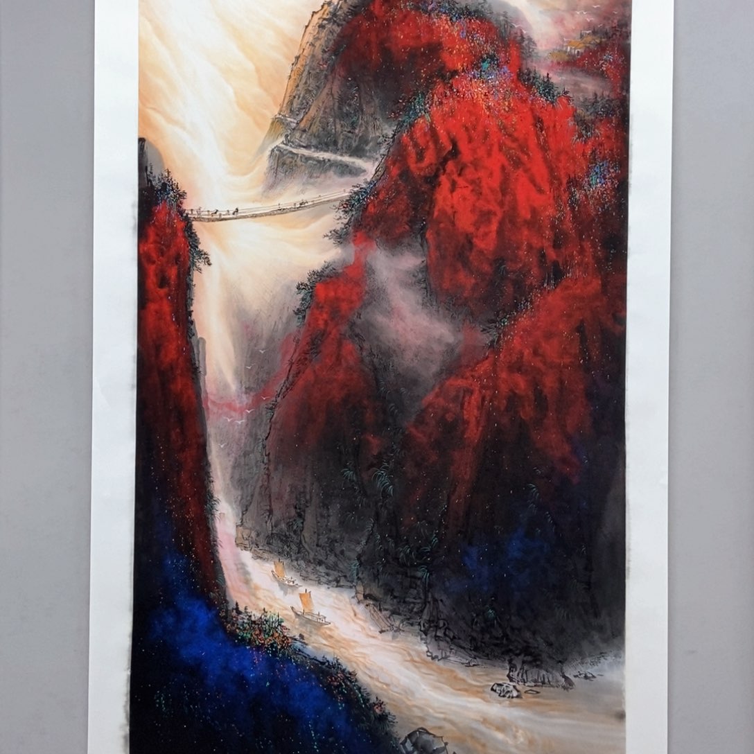 国画韦国春大六尺精品佳作