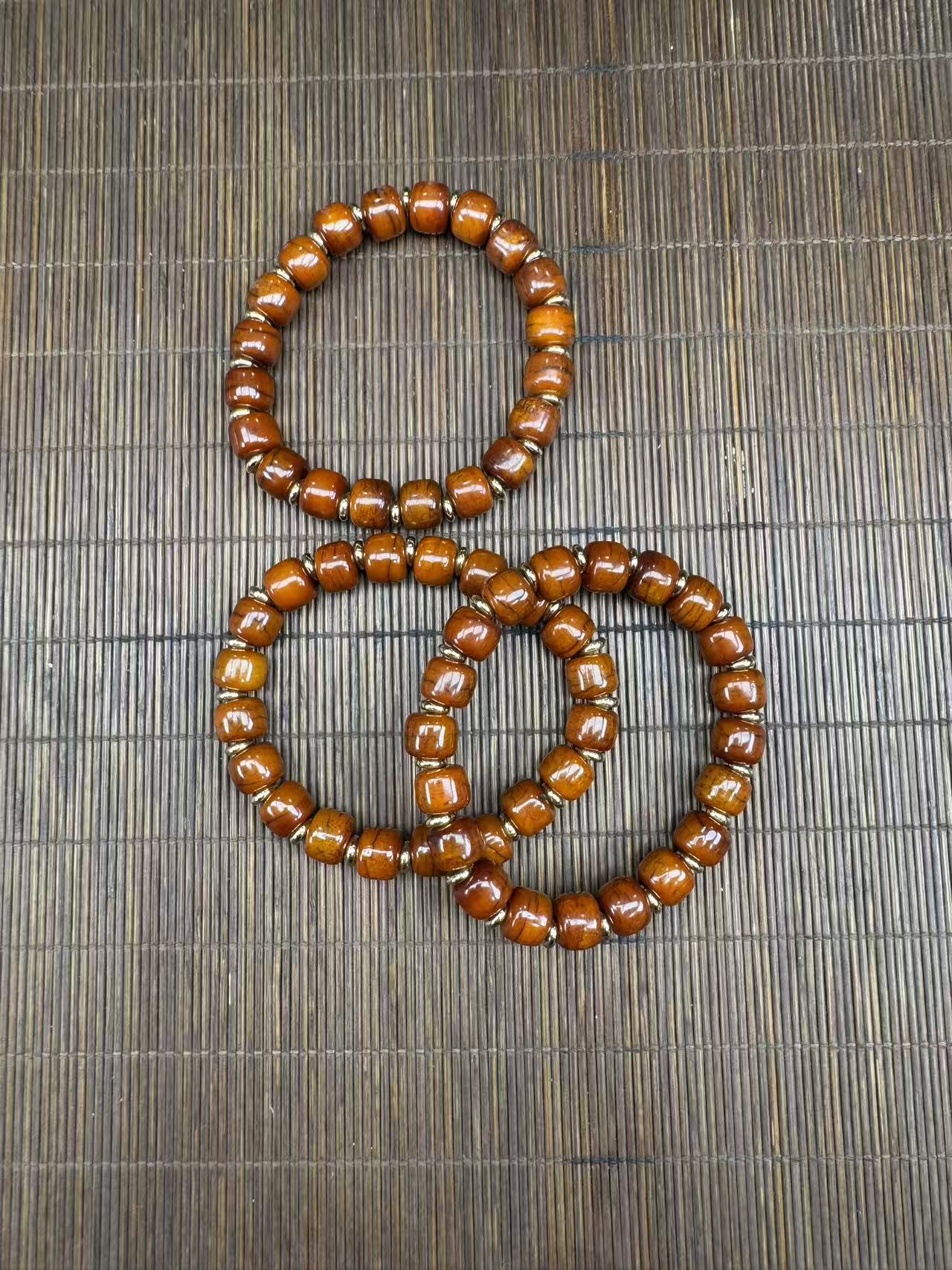 1629 玉化鎏金高级花梨木 特色工艺品