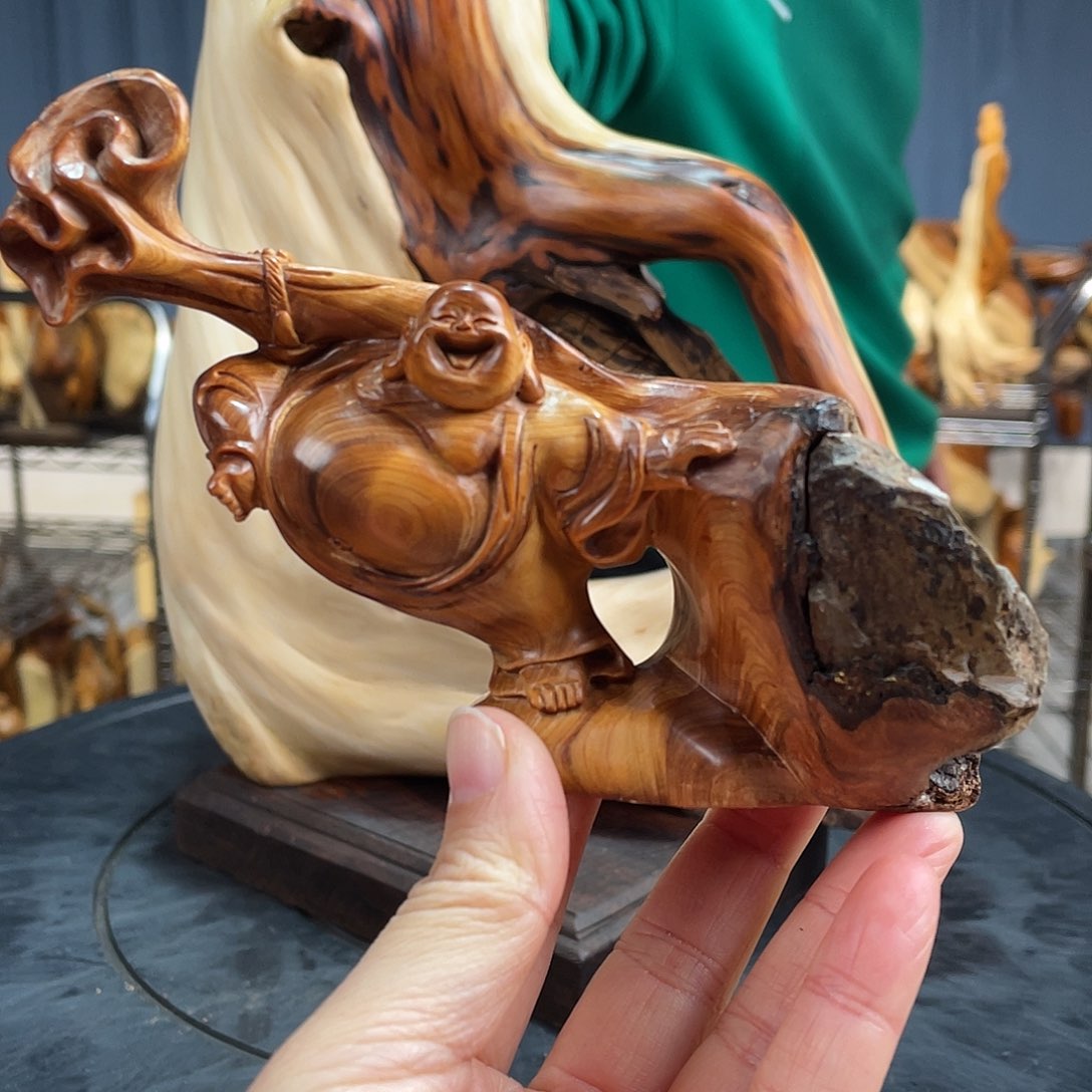 柏木（崖柏）手把件