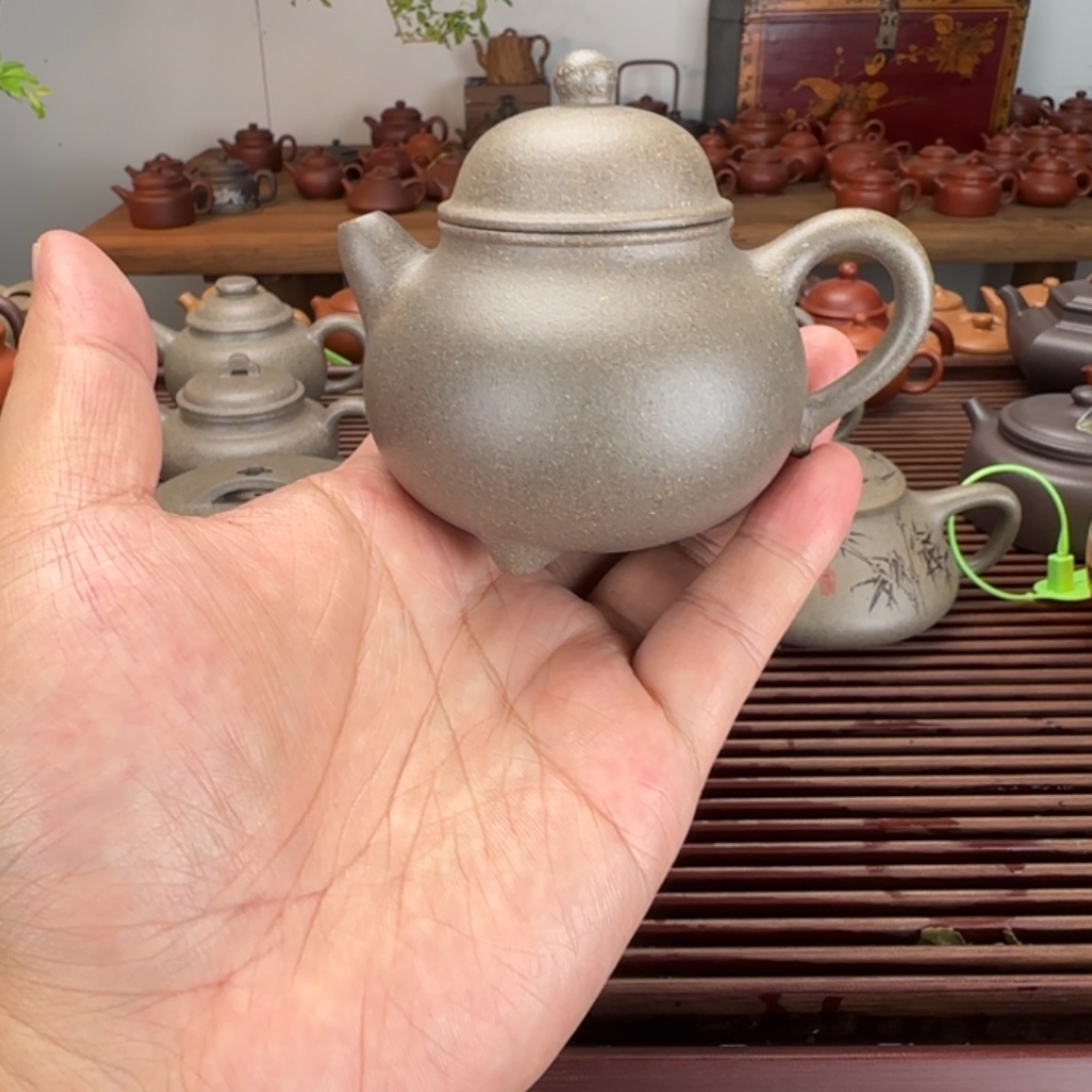 茶壶紫砂青段140cc