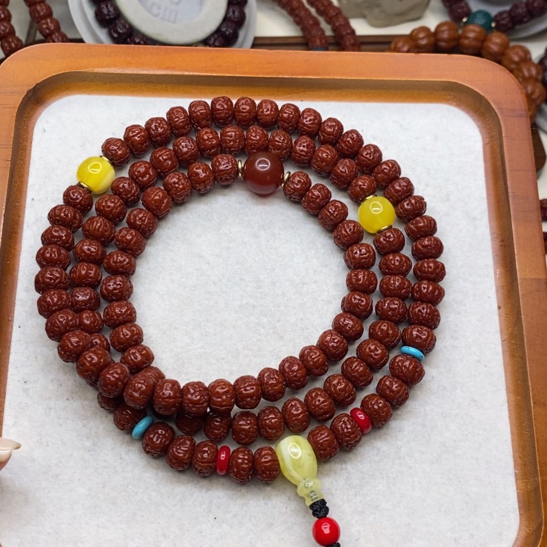 金刚菩提吊坠9树王108