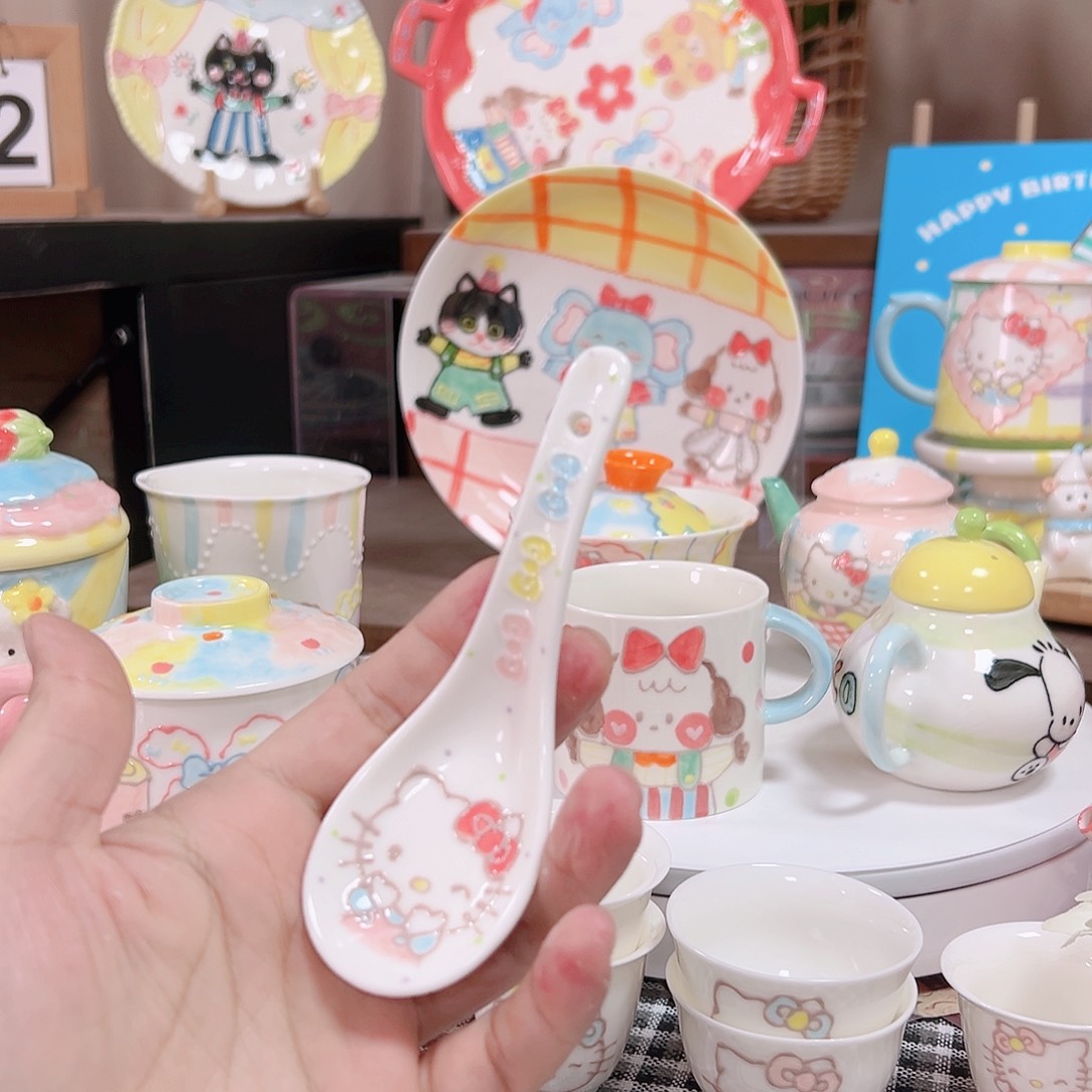 可爱陶瓷高温手作