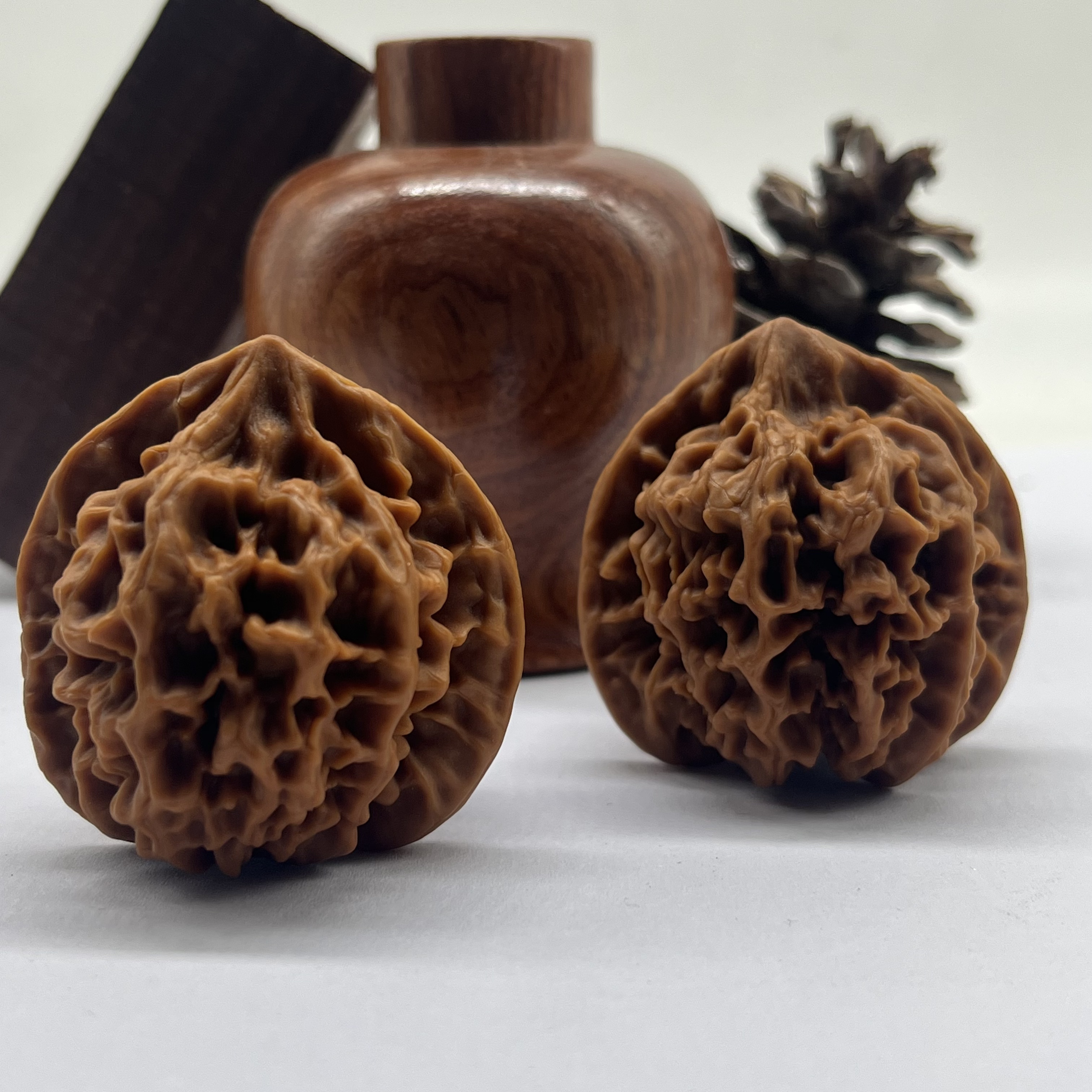 文玩核桃狮子头卡4.2无礼盒 192