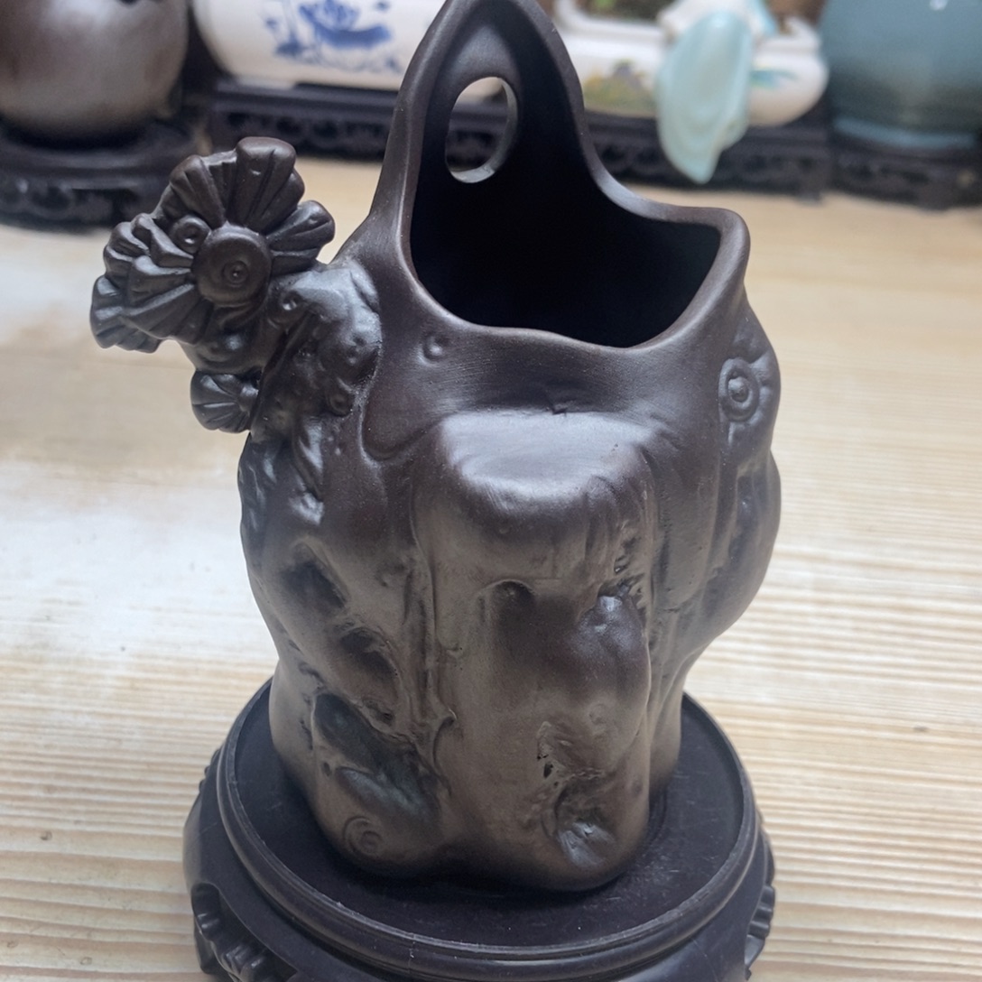 瓷片陶瓷花盆陶瓷艺术
