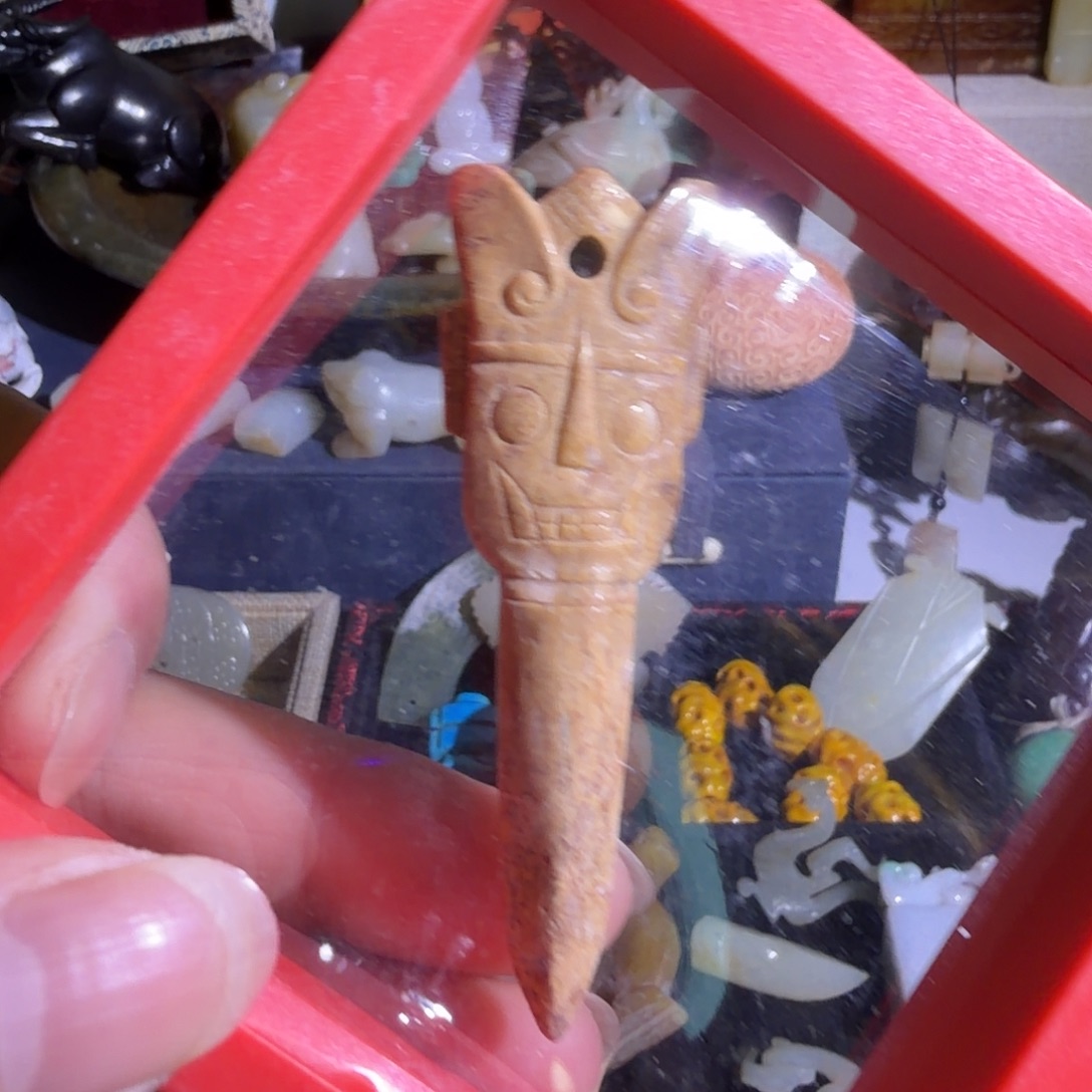 懒***️和田玉未镶嵌颈饰