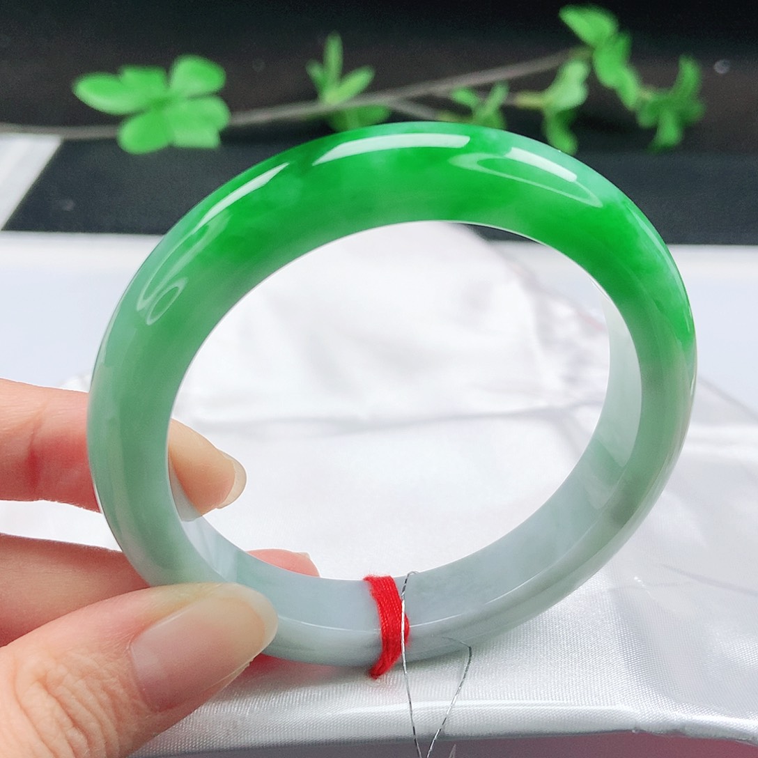 未镶嵌手镯翡翠56➕圈