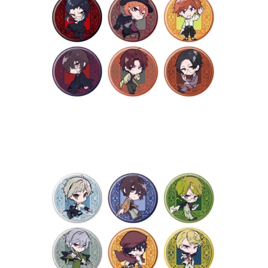 文豪窗口吧唧盲盒