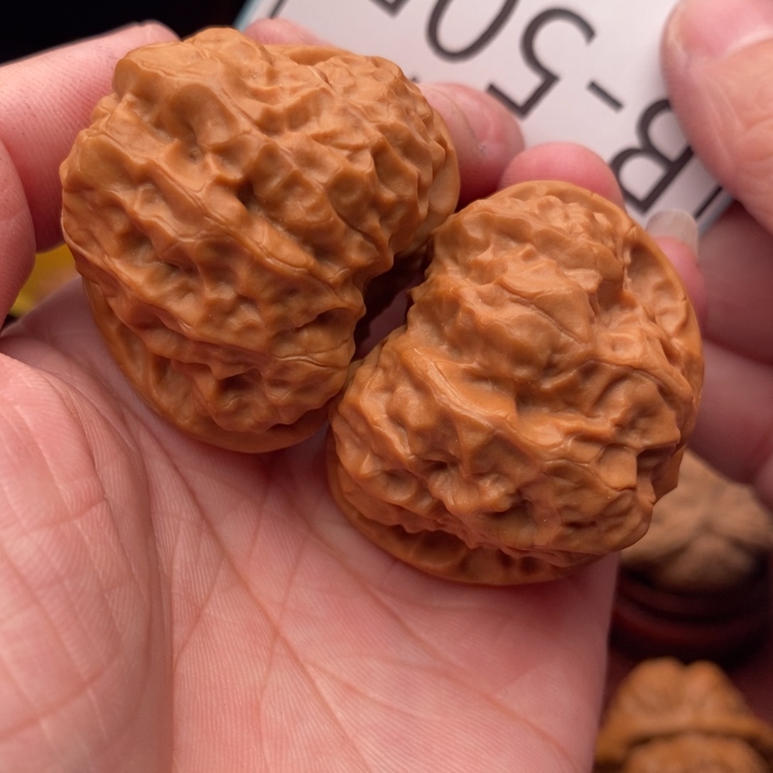 文玩核桃把件开背蛙39