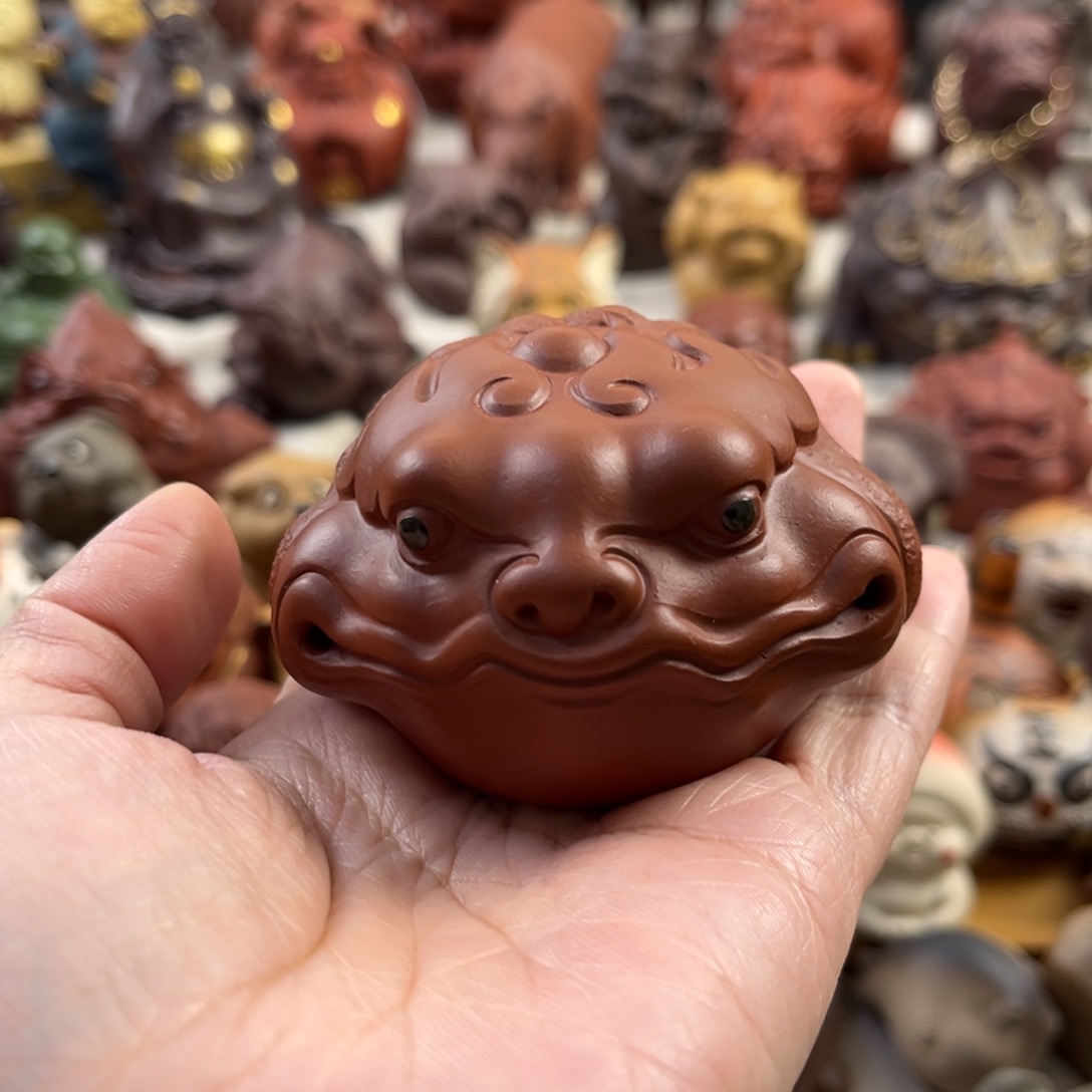 紫砂茶宠紫砂金蟾