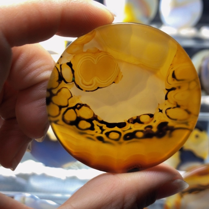 合金玛瑙/玉髓珠宝奇石34