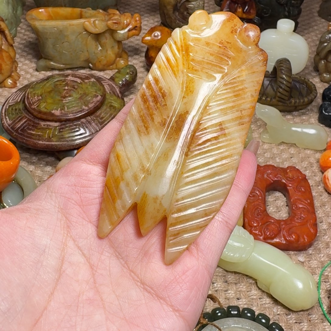 白玉菩提吊坠挂件