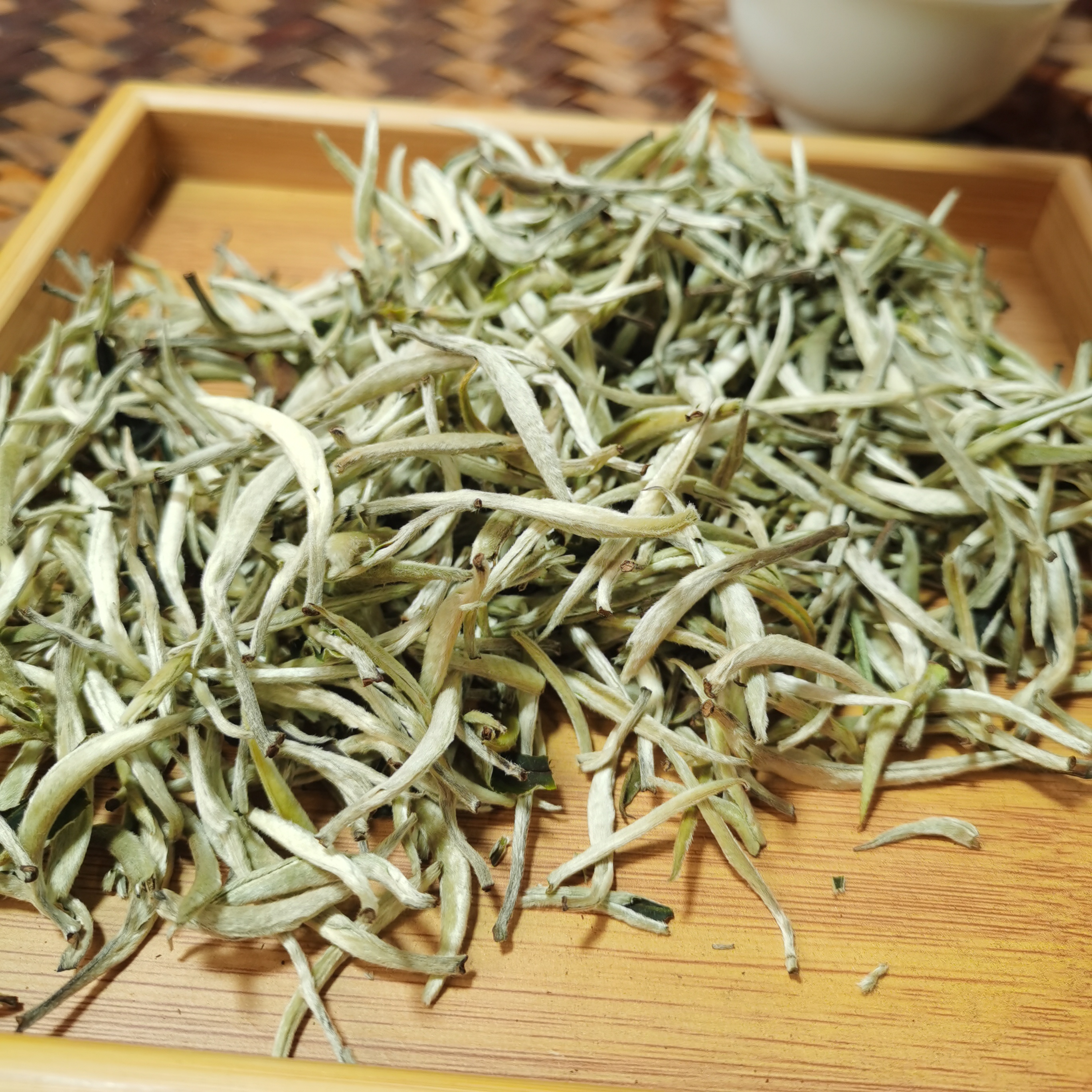 2023年景谷秧塔白毫银针散茶（200g）2月5【17号】