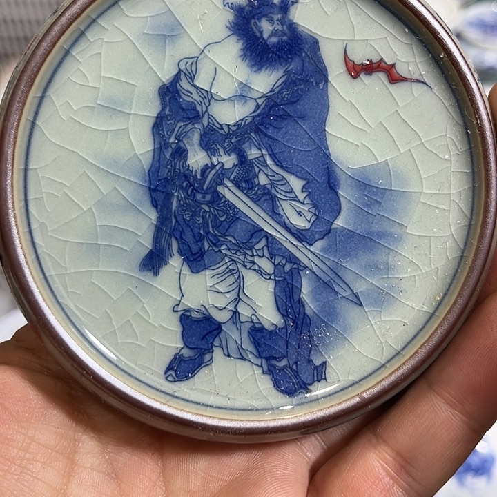 陶摆件景德镇陶瓷主人杯1223