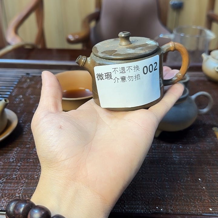 紫砂茶壶坭兴陶柴烧