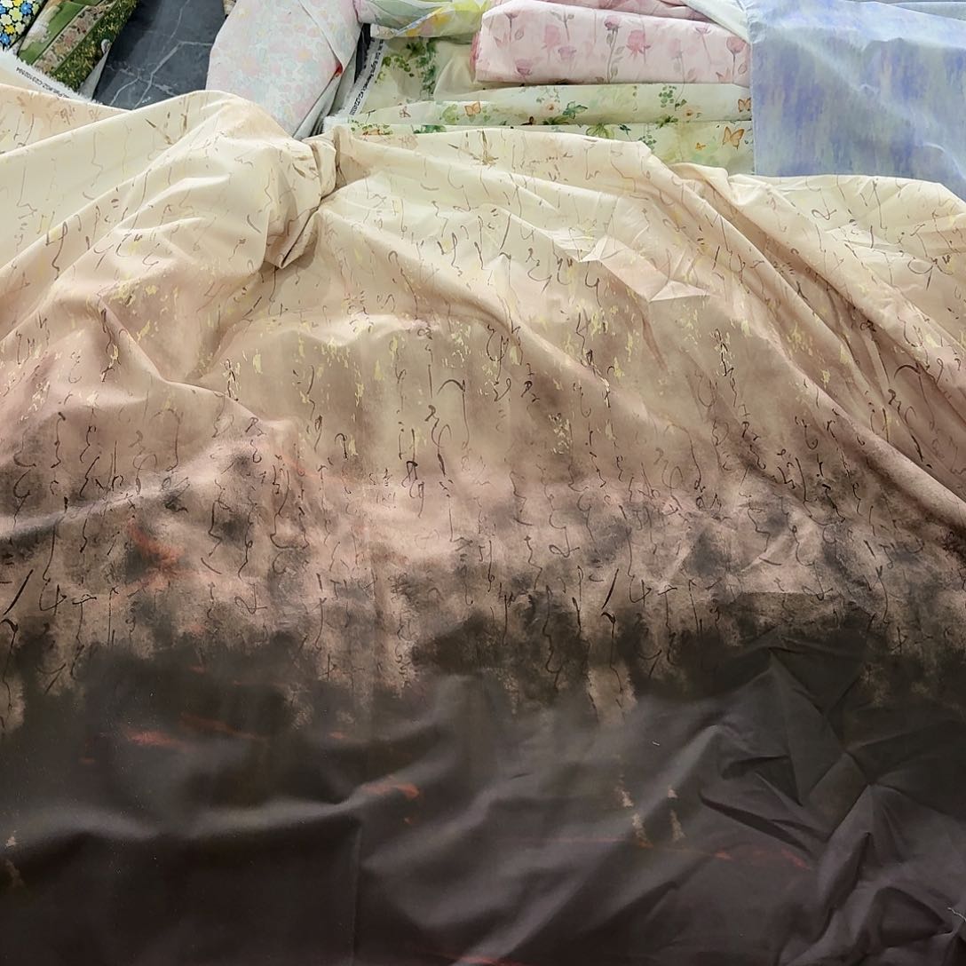 纯棉双层府绸1米长X1.5米宽地卷