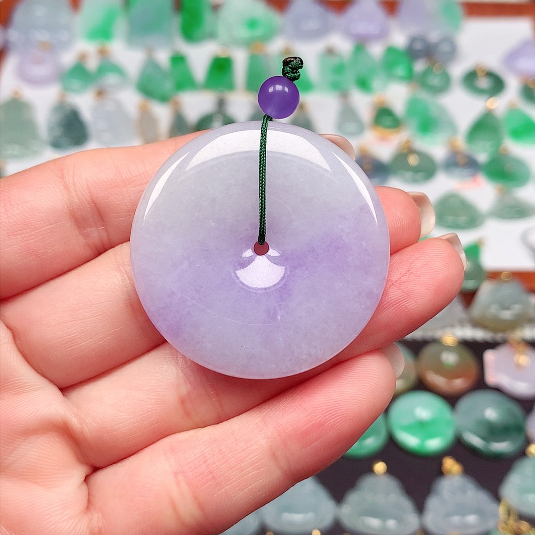 翡翠颈饰未镶嵌天然翡翠A货