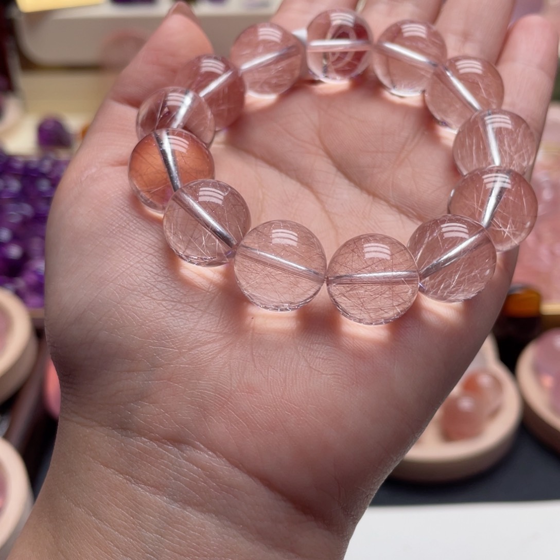 未镶嵌手链水晶15➕