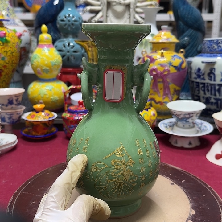 摆件工艺品瓷片装饰