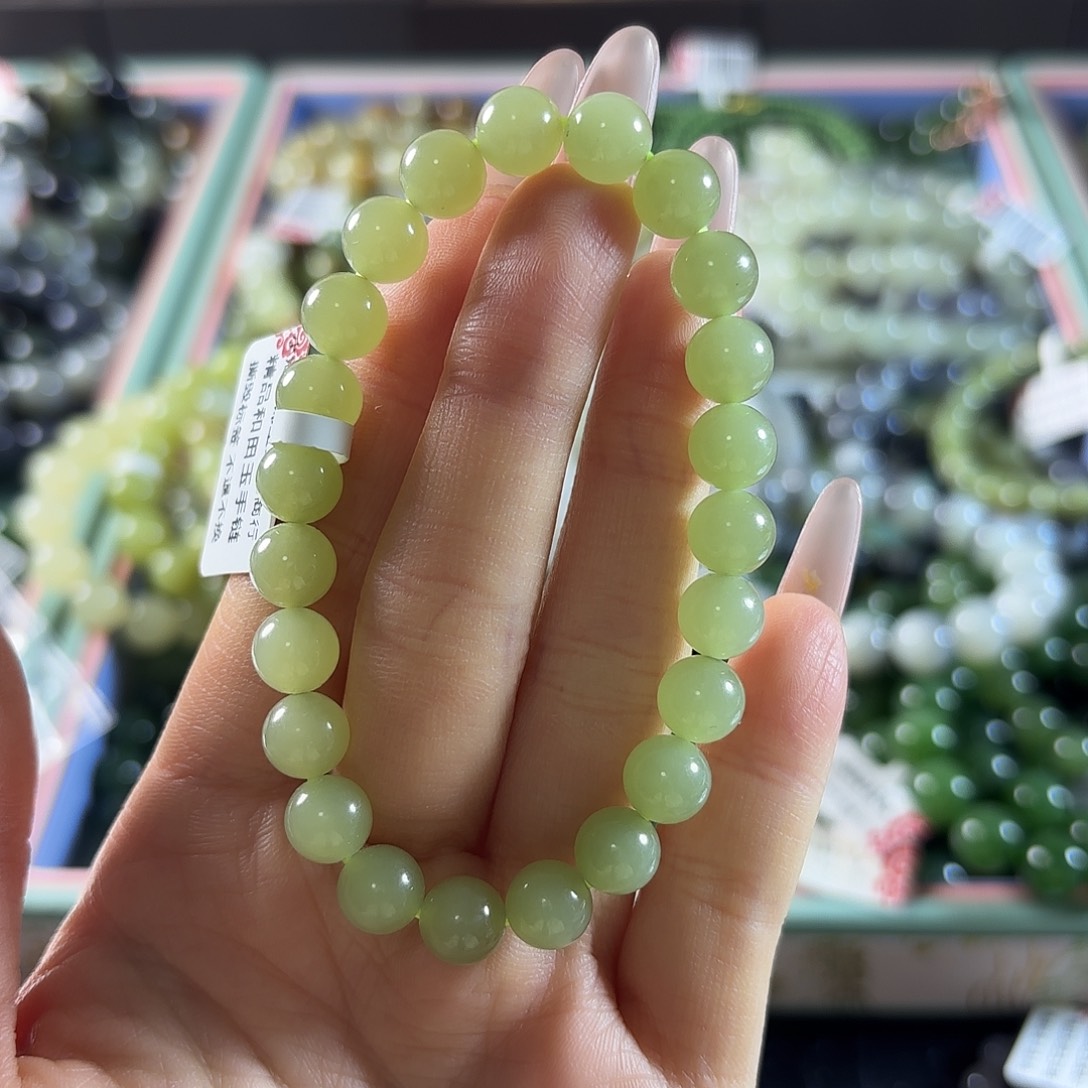 和田玉未镶嵌手链119