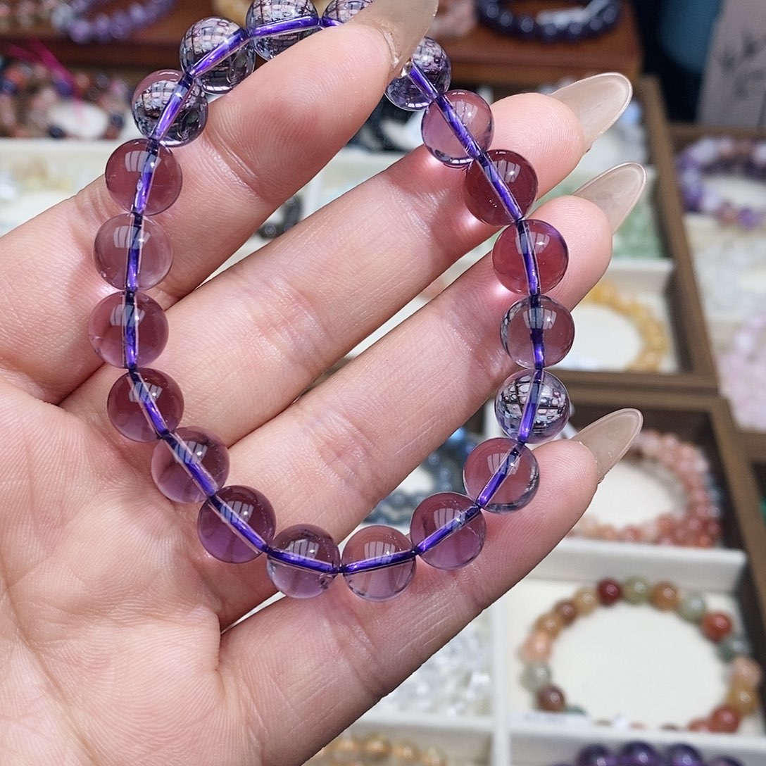 水晶手链未镶嵌玻利维亚紫水晶