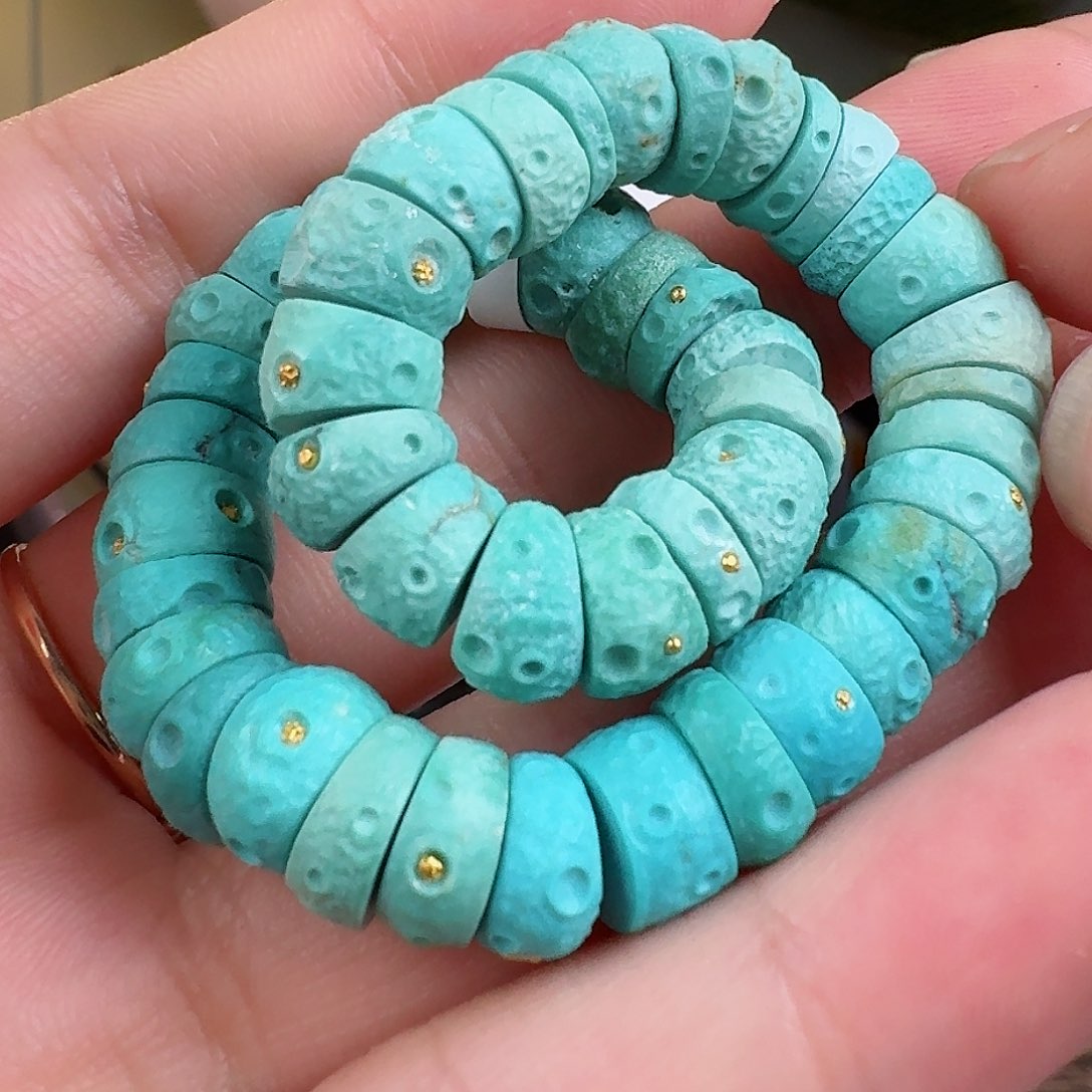 绿松石珠宝奇石未镶嵌