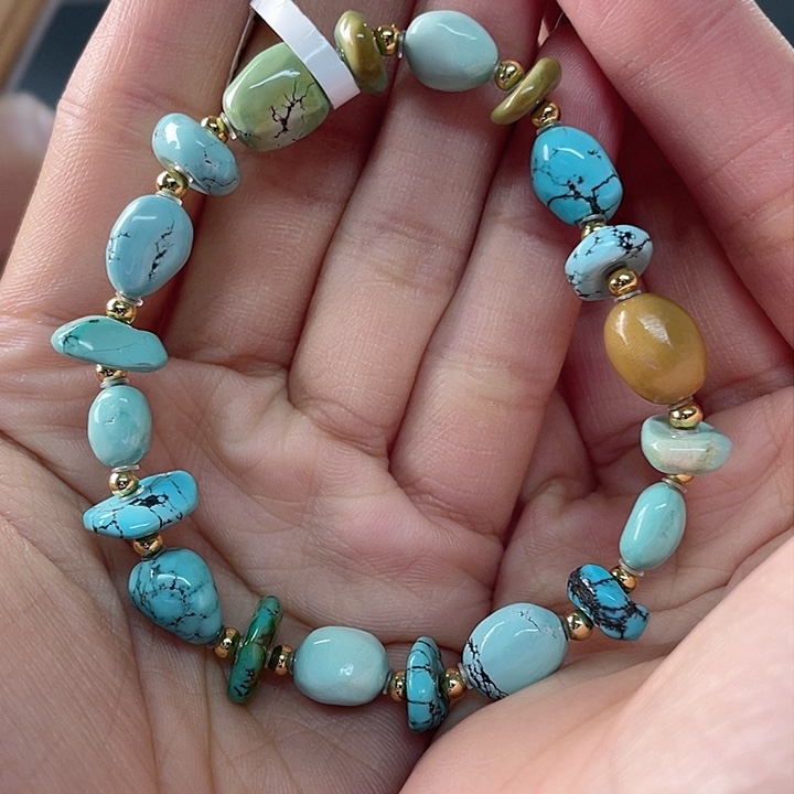 未镶嵌绿松石珠宝奇石