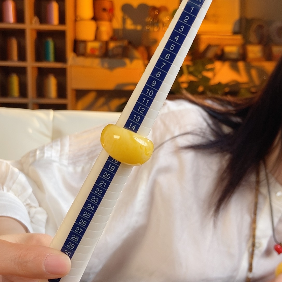 未镶嵌蜜蜡戒指天然原矿蜜蜡戒指14