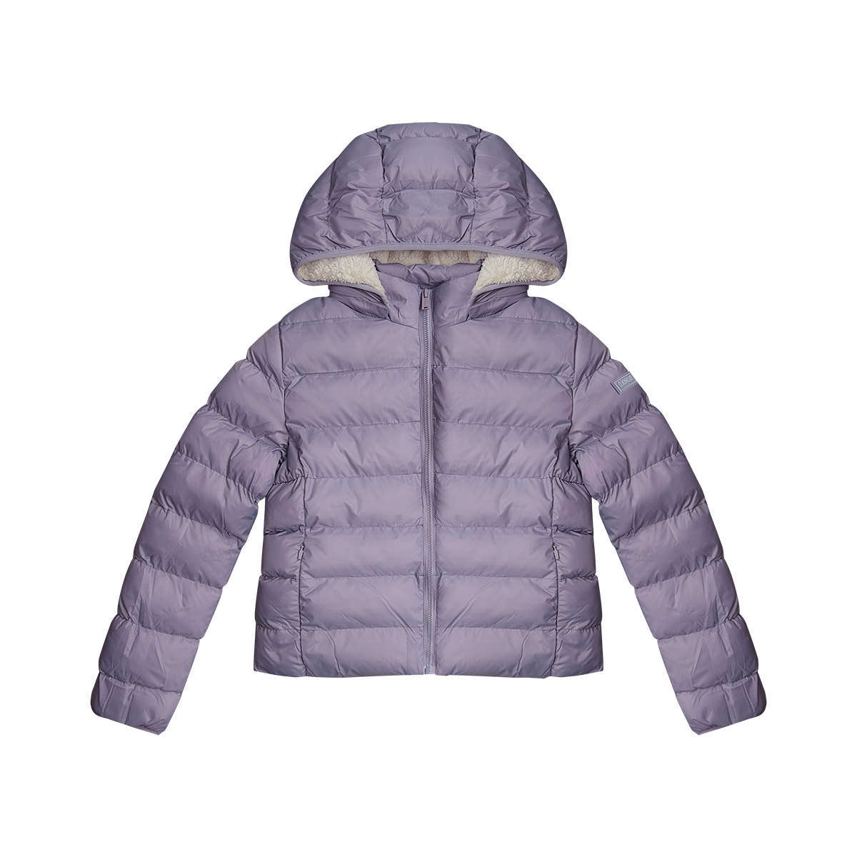 冬新款修身轻薄棉服女连帽内里加厚珊瑚绒立领上衣