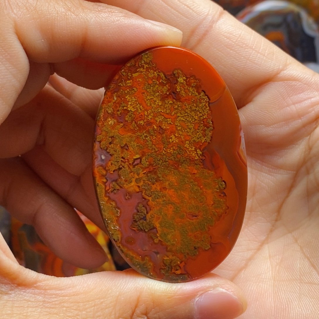 玛瑙/玉髓吊坠(不含链)未镶嵌我***鱼