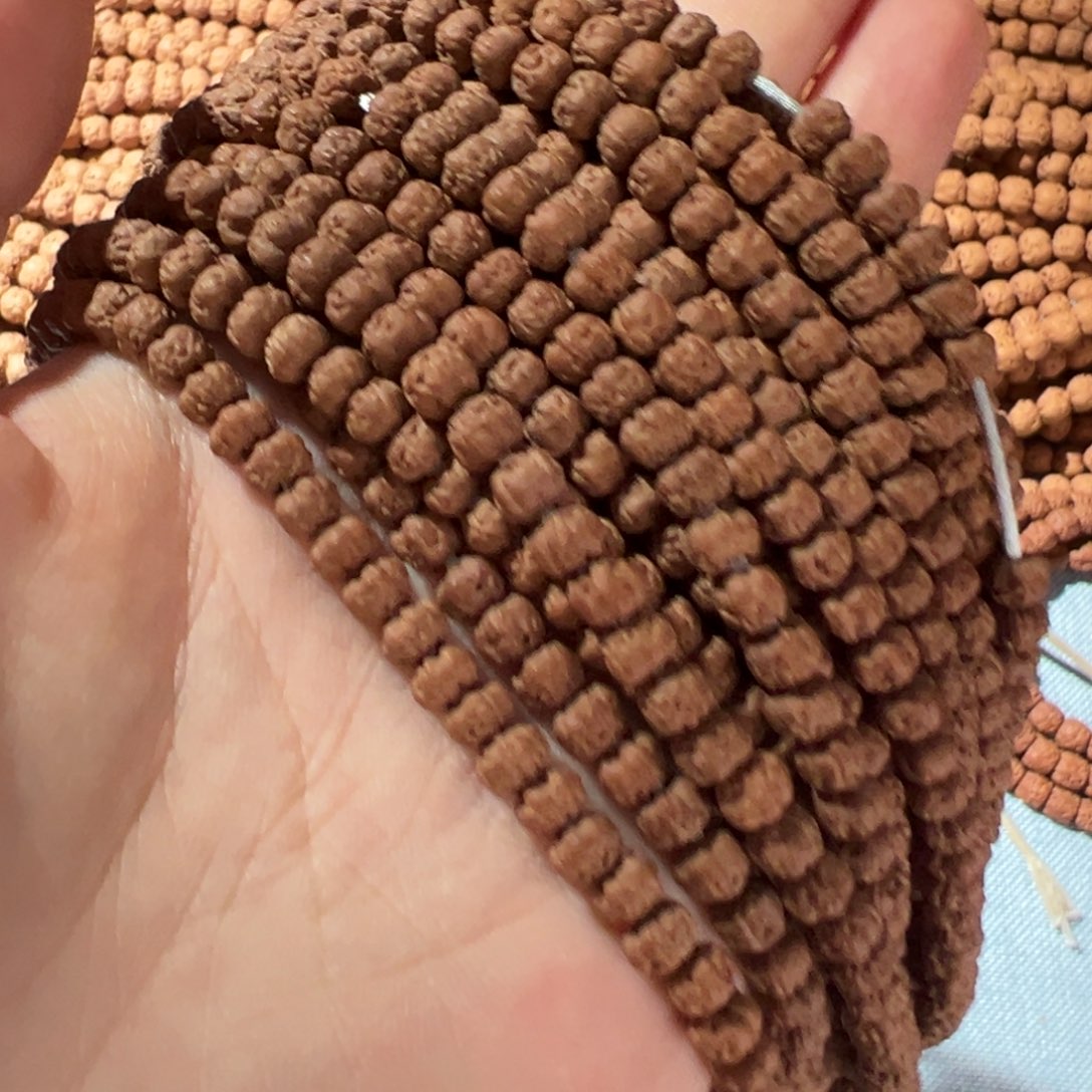 尺寸5小金豆佛手108